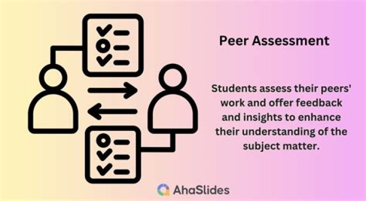 What is peer assessment review?