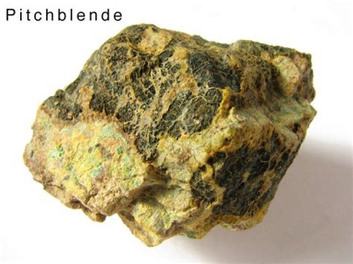 What is pitchblende made of?
