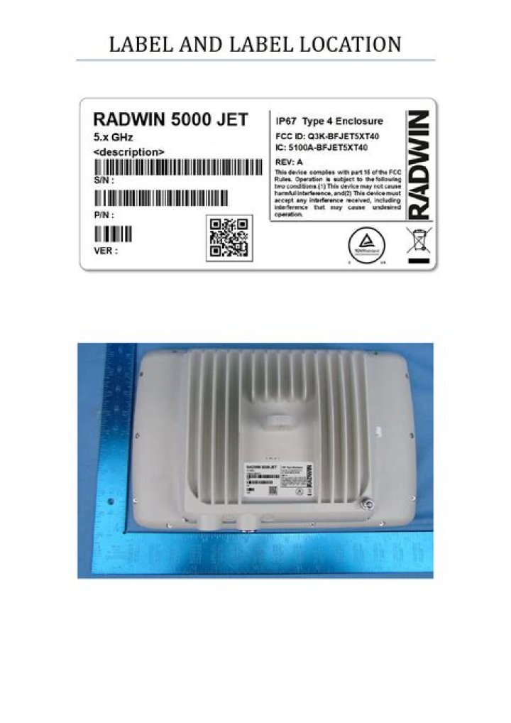 What is RADWIN 5000 JET?