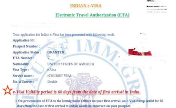 What is reference name in India visa application?