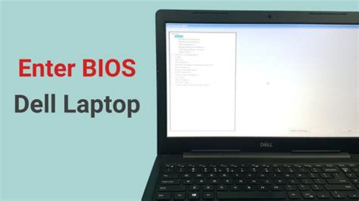 What is the BIOS key for Dell laptop?