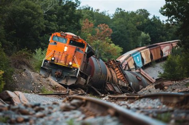 What is the main cause of train derailment?