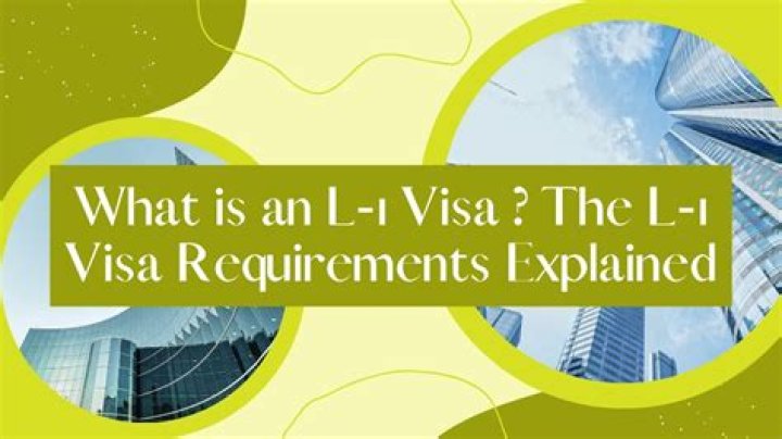 What is the minimum investment for an L1 visa?