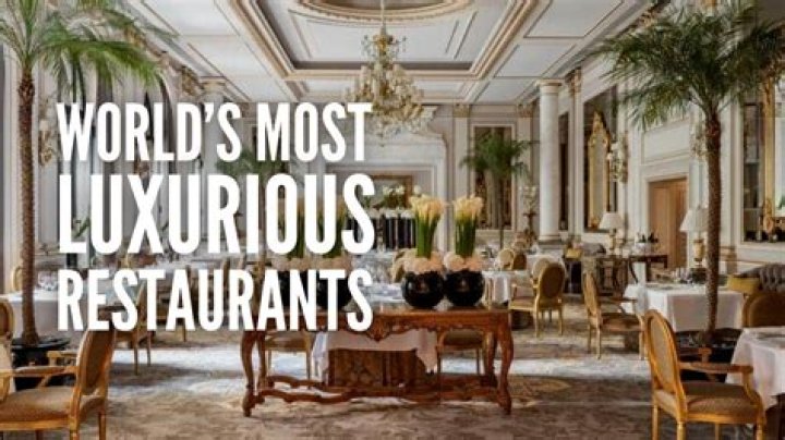 What is the most luxurious restaurant in Paris?