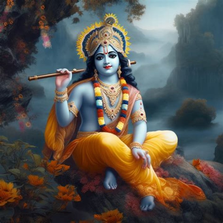 What is the name of Shri Krishna song?