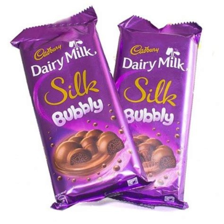 What is the price of dairy milk silk bubbly?