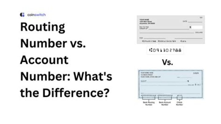 What is the purpose of routing number?