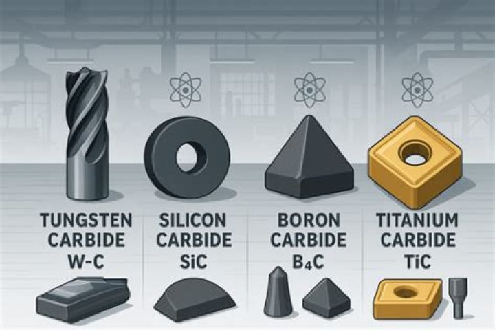 What is titanium carbide used for?