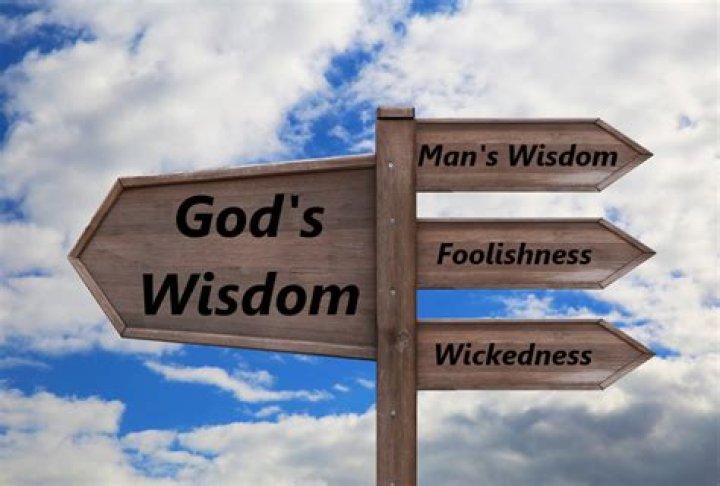 What is wisdom to man is foolishness to God?