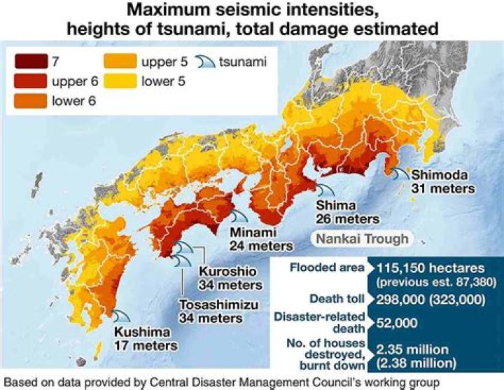 What places are most affected by tsunamis?