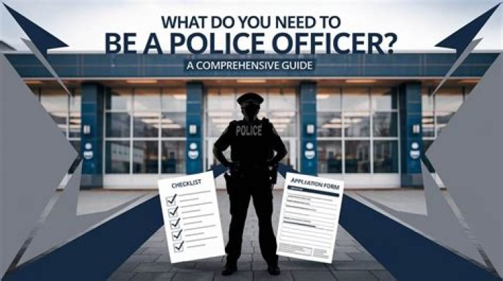 What qualifications do you need to join police?