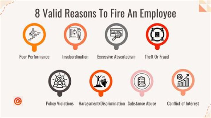 What reasons can an employer fire you for?