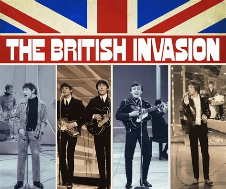 What rock bands were part of the British Invasion?
