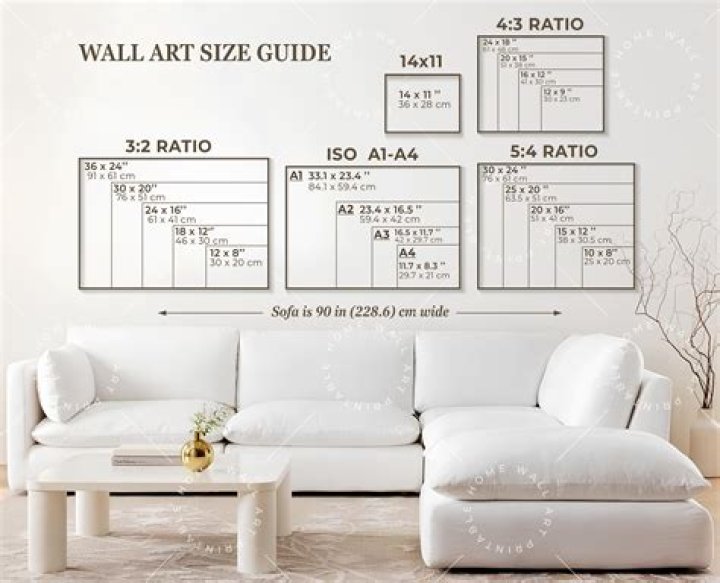 What sizes do artist canvases come in?