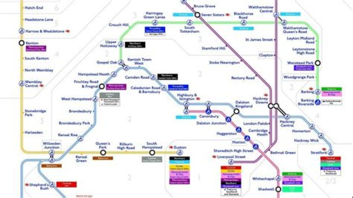 What stations are on the North London line?