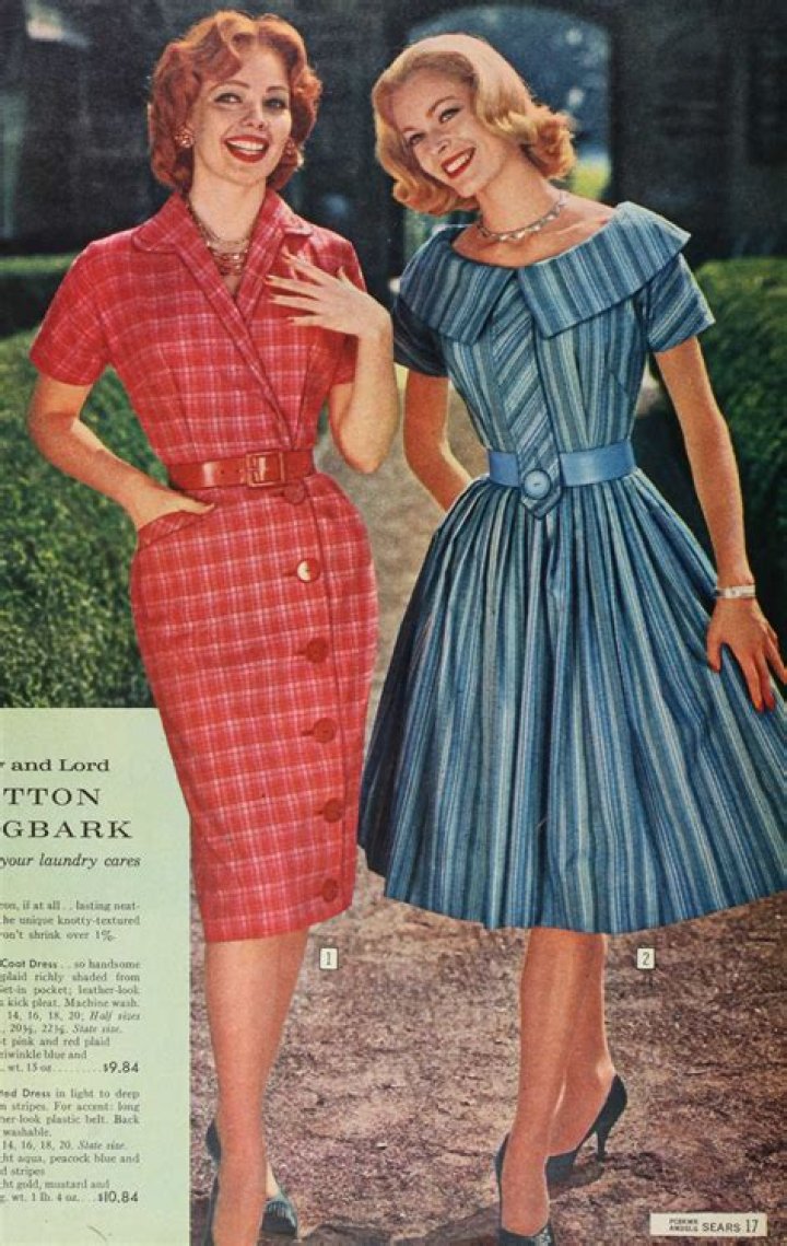 What type of clothing was popular during the 1960s?