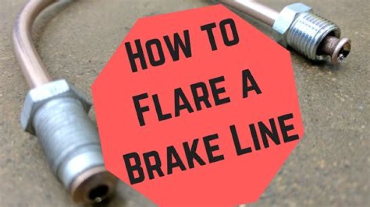 What type of flare is best for brake lines?