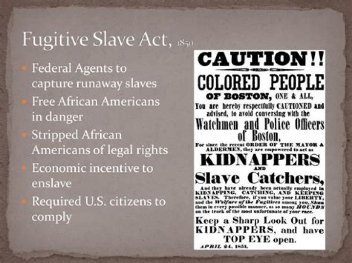 What was the Fugitive Slave Act also called?
