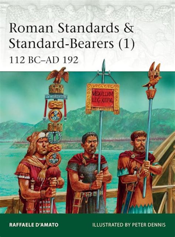 What were Roman standard bearers called?