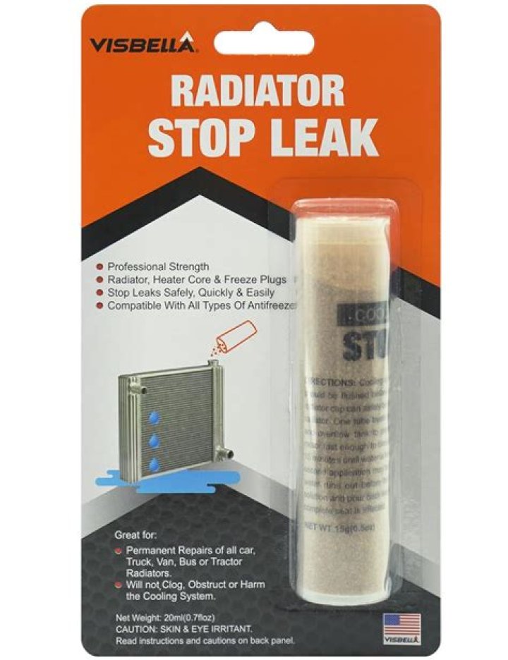 What will stop a radiator leak?