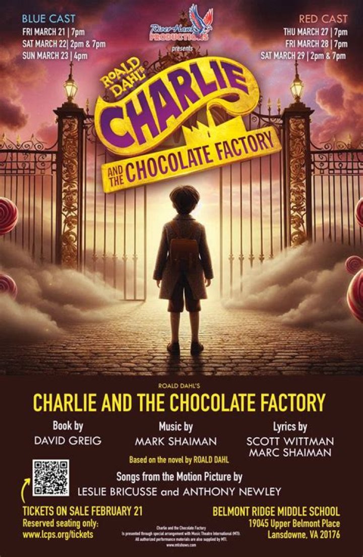 When did Charlie and the Chocolate Factory open on Broadway?
