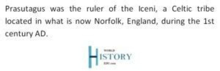 When was king Prasutagus born?