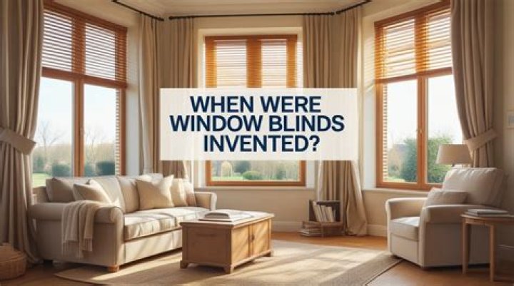 When were Roman blinds invented?