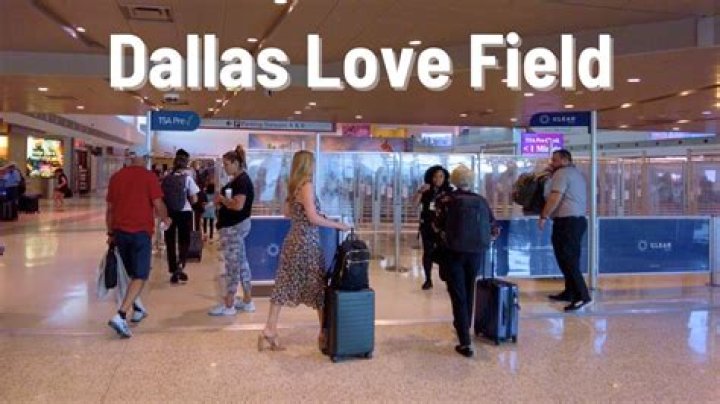 Where do you pick up passengers at Dallas Love Field?