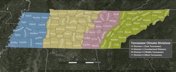 Where in Tennessee does time zone change?