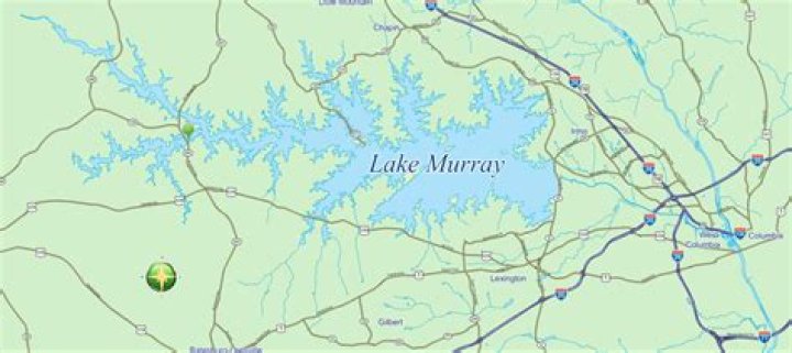Where is Lake Murray located at?
