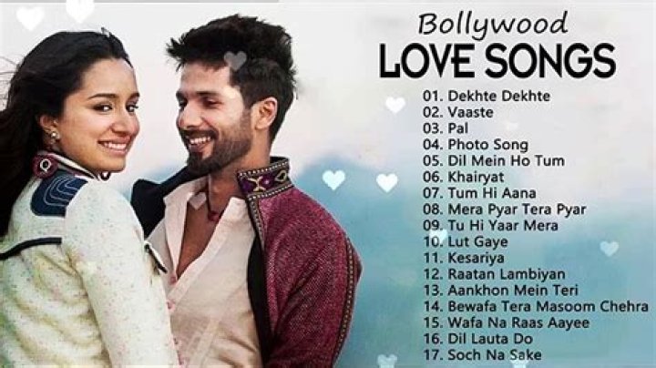 Which are the top romantic songs of Bollywood?