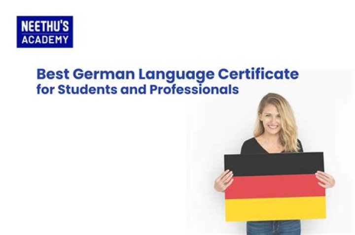 Which certificate is best for German language?