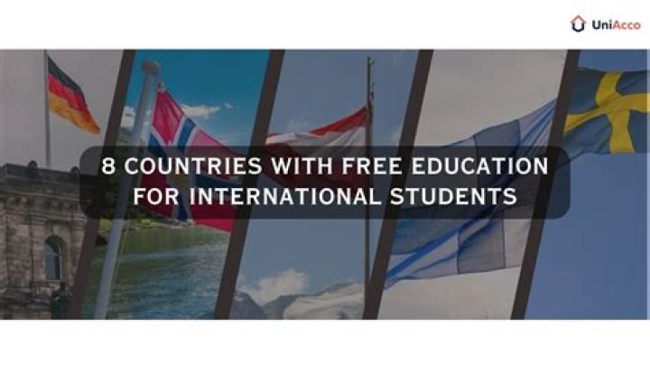 Which country offers free education for international students?