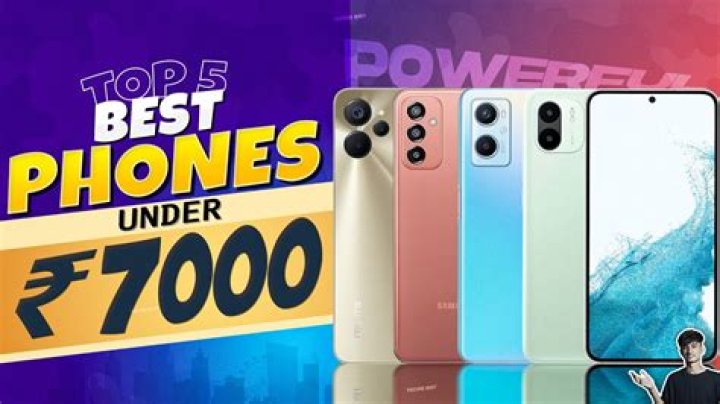 Which is the best phone in 5000 to 8000 price range?