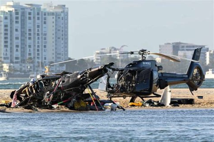 Who all died in the helicopter crash today?