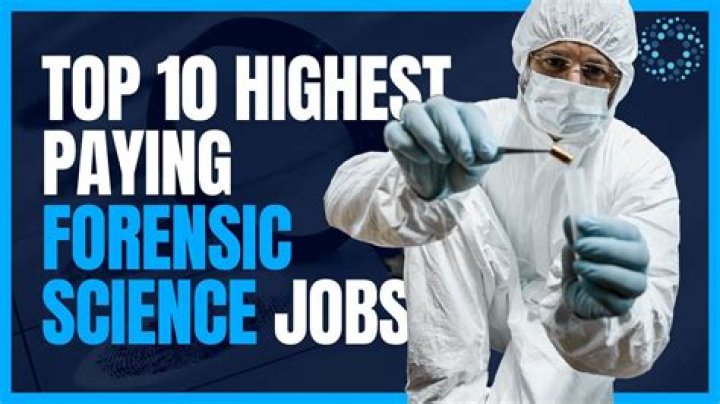 Who hires forensic scientists?