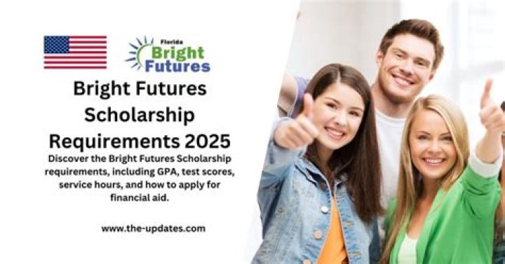Who is eligible for Bright Futures scholarships?