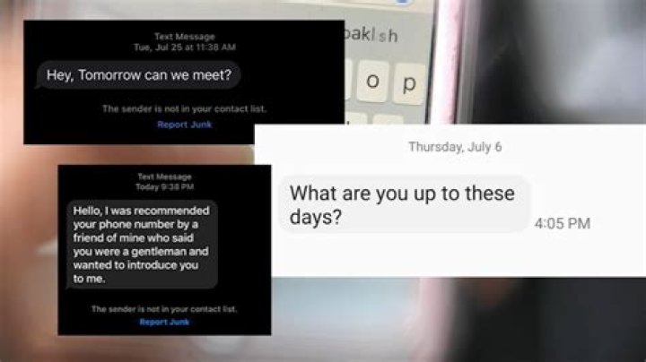 Why do I get weird random text messages?