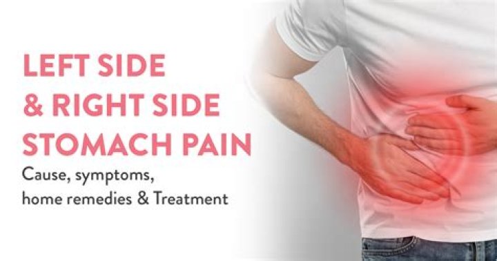 Why does the right side of my stomach feel uncomfortable?