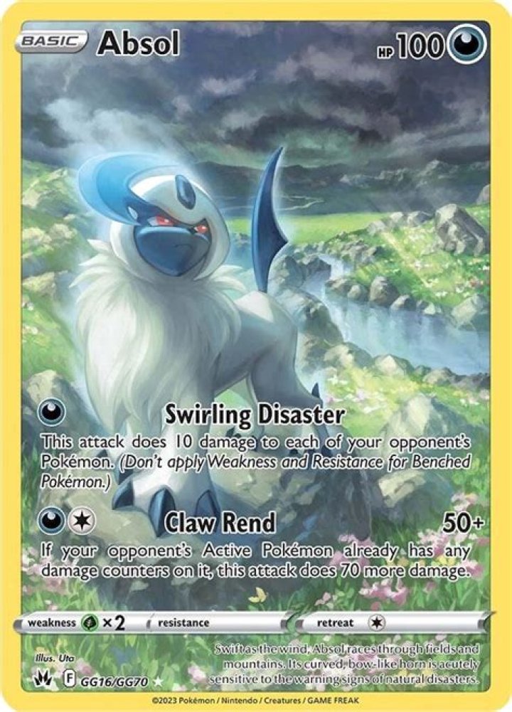 Why is Absol the disaster Pokemon?