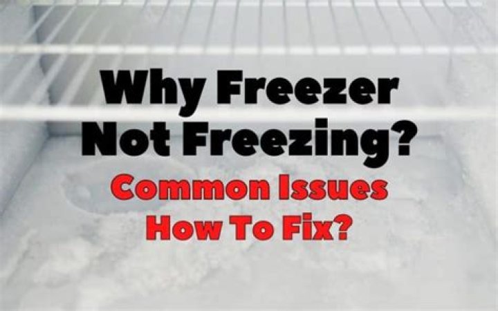 Why is my GE freezer not freezing?