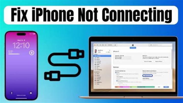 Why is my iPhone not connecting to Yahoo server?