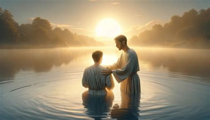 Why is water an important image to understand the meaning of baptism?